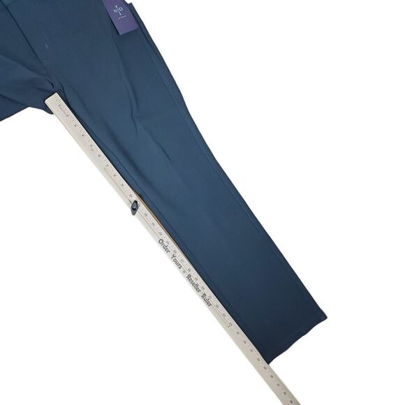 NEW NYDJ Cindy Trouser Pant Ponte Knit Womens Sz 8 Petite Gray Slim Leg Stretch - Picture 13 of 13